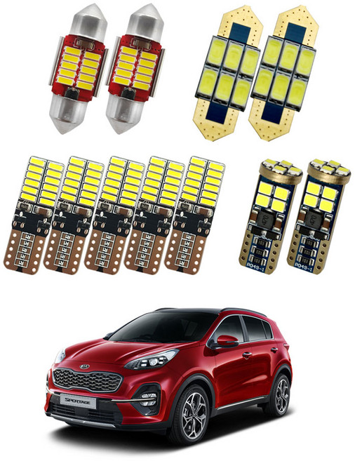 스포티지QL 스포티지더볼드 4세대 LED실내등 풀세트, 2015-2021년형, 1세트