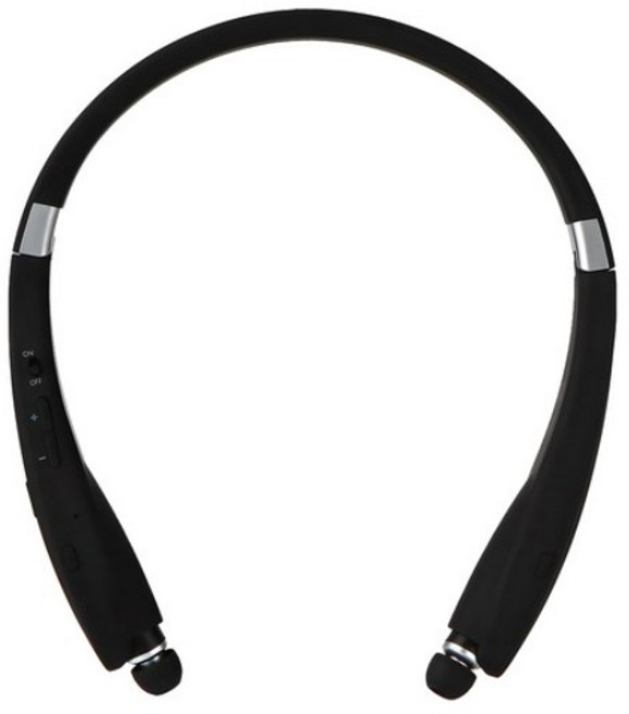 액센 넥밴드 블루투스 이어폰, N920(고품질), 블랙