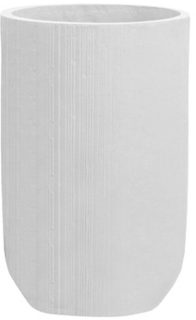 화분 중형 테라스 원형 테라스화분 소형, 1개, 하얀색