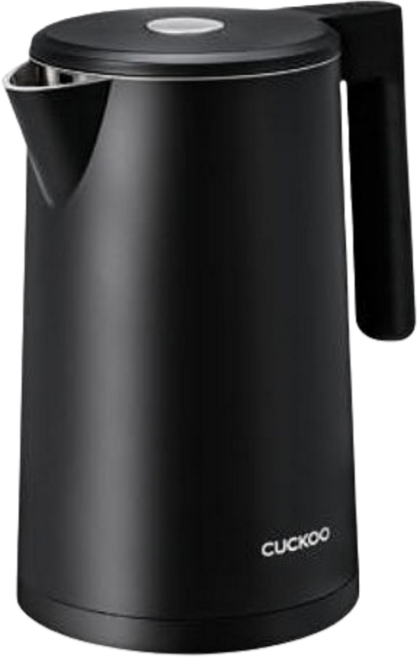 쿠쿠 스테인리스 온도조절 보온 전기포트 주전자 1.7L, 블랙