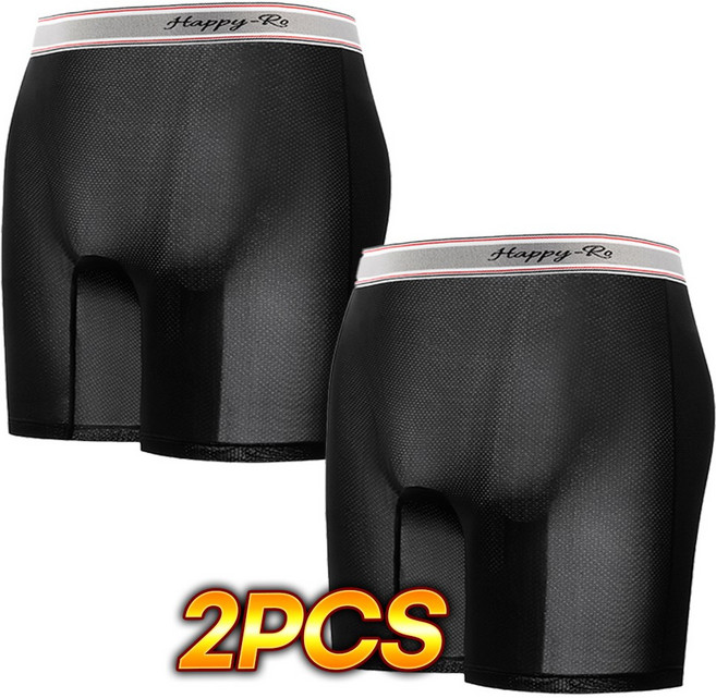 한미 여성 말리지않는 쿨메쉬 사각 드로즈 팬티 2P