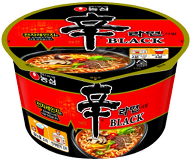 농심 신라면 블랙 큰사발 101gx6컵