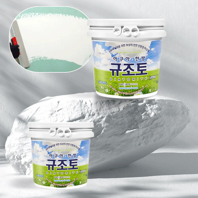 규조토월드 아쿠아한방규조토 미장용 몰탈타입 18Kg (색상선택) 단열 결로 곰팡이방지 벽지, 7.스킨A 아쿠아 몰탈(하단 색상표참조), 1개