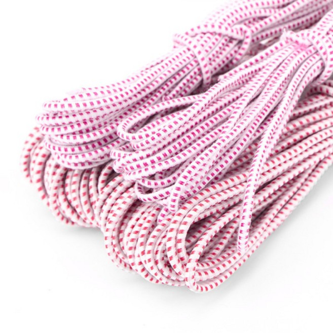 12m 텐트 폴 DIY 고무 밴드 2 3mm 텐트 액세서리 탄성 고무 밴드 스트랩 번지 로프, 1개