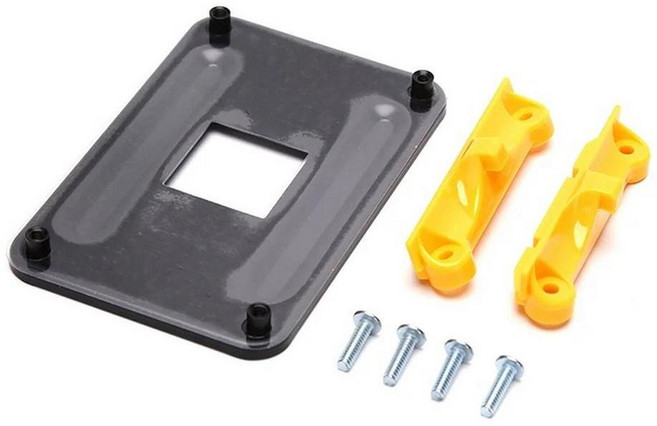 방열판 마운트 브래킷 백 플레이트 소켓 선 쿨러, 1개