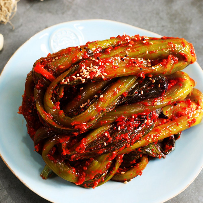 방솔출현 맛집 여수 돌산 갓김치, 5kg, 1개