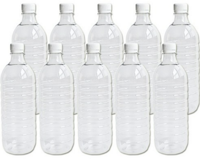 행복한농부 생수병 공병 10p, 투명 2개, 900ml, 2세트