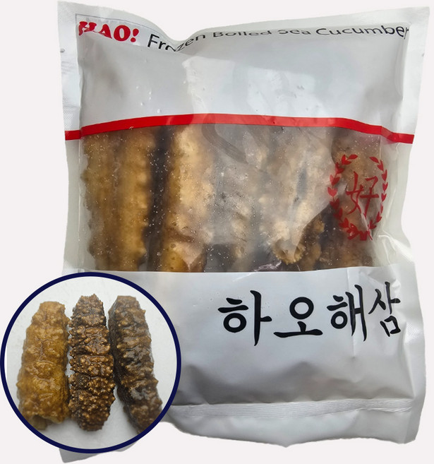 다인수산몰) 하오 루비해삼 650g 중식해삼 하오해삼, 1개