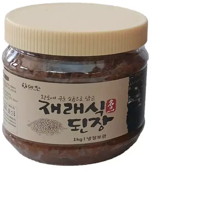 예찬 구운소금으로 담은 맛있는 재래식 집된장 1kg, 1개