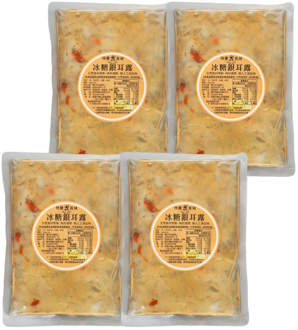 快饗食刻 冰糖銀耳露, 304g, 4個