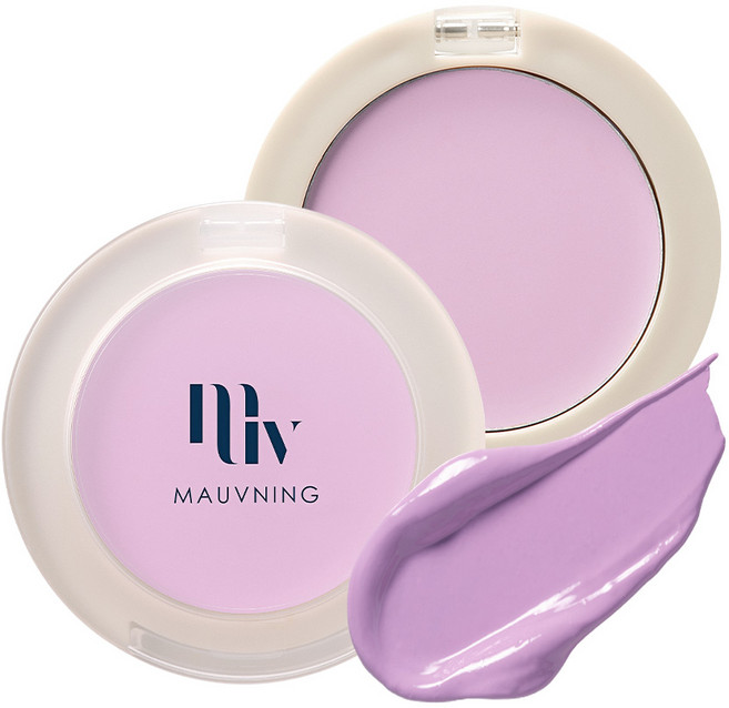 모브닝 듀이 페일 크림 치크 볼터치 물광 촉촉 블러셔 (4color), 1개, 03 페일 핑크