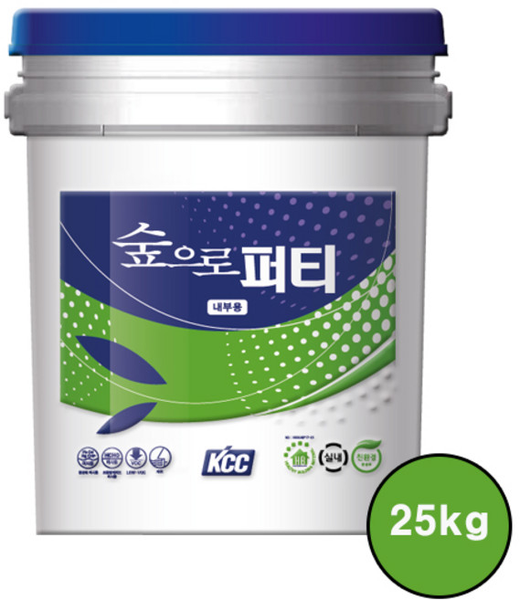 KCC숲으로 퍼티 내부용, 백색, 25kg, 1개