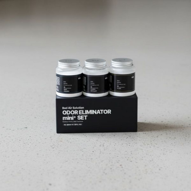 BAS 바스 탈취제 미니 플러스 냄새제거 160g 3개