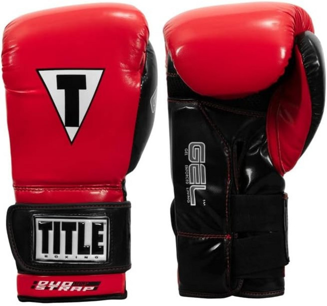 타이틀 복싱 젤 글로리 슈퍼 백 글러브 2.0, 레드 블랙, 1개