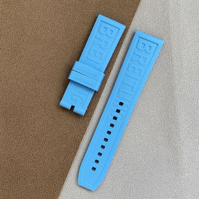 팔뚝 심박 센서 자전거 심박계 심박수 모니터 심박센서, 스카이블루 버클 없음, 폭 22mm