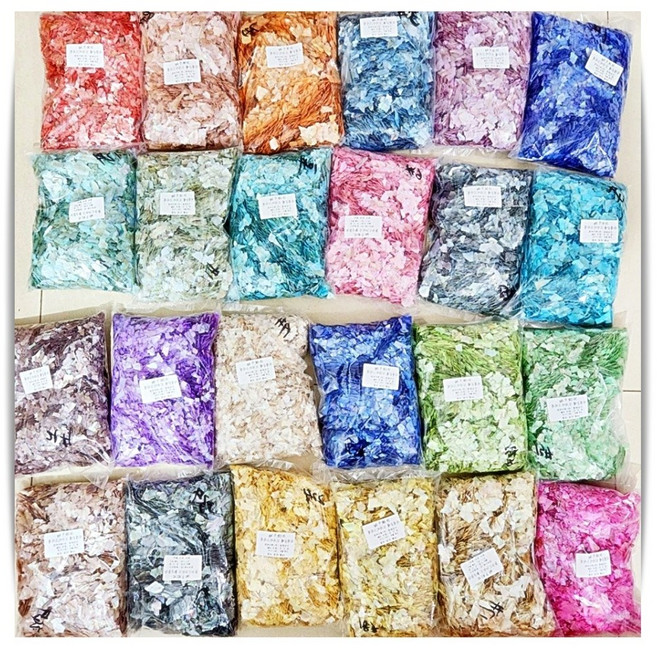 자개공예 벌크포장 1kg 모자이크 자연칼라 24색 택1 자개조각 네일아트 파츠 공예용품, ★벌크 #09 모자이크 1kg___ 1봉