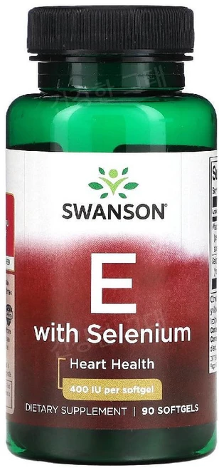 스완슨 비타민E 셀레늄 셀레니움 400IU 90소프트젤 셀레니엄 VitaminE, 1개, 90정 - 쿠팡