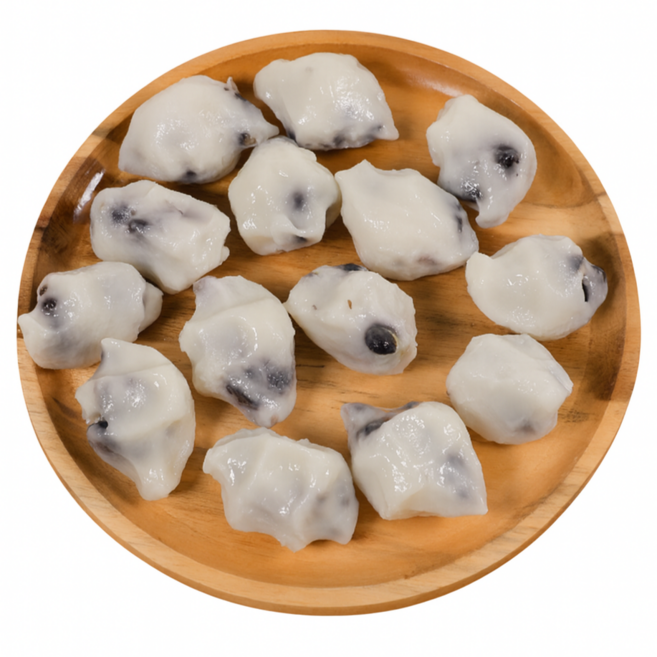 만복 서리태 콩송편 (냉동) 찌지않은 생 콩송편 빠른배송, 500g, 5개