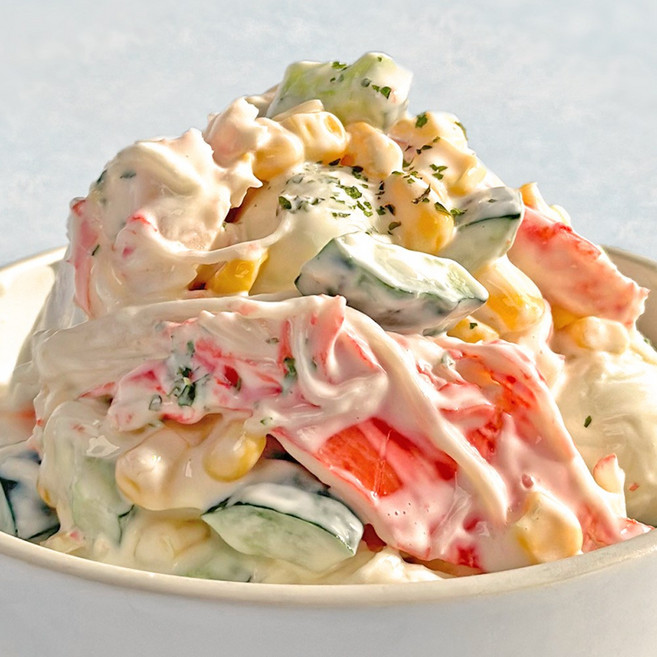 냉장 수제 크래미 샐러드 아이들반찬 샌드위치 [엄마의행복한부엌], 1개, 600g