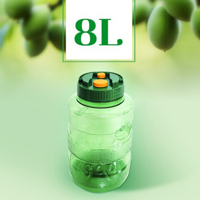 매실통 매실주통 8L 과일주 과실주 담금용기, 1개