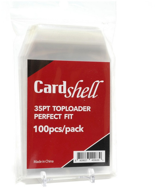 카드쉘 포카 슬리브 35pt 탑로더 퍼펙트핏 팀백 100매, 1개