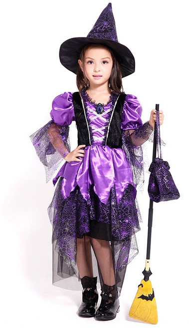 공주드레스 여아할로윈의상 코스튬 스파이더마녀