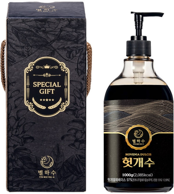 별하수 청춘하루 97% 헛개수 원액 850g 선물세트, 1개