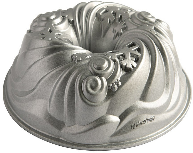 노르딕웨어 눈 오는 날 번트 팬 LET IT SNOW BUNDT PAN, [93648] 눈 오는 날 번트 팬, 1개