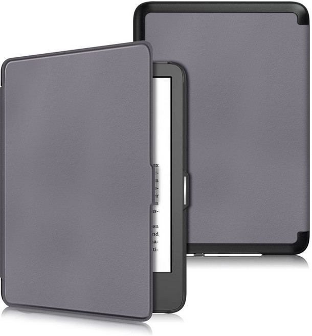 GEEKI 태블릿 케이스 커버 파우치 kindle 킨들 호환 2024 용 Funda 11 세대 2022 6 인치 스마트 마그네틱 가죽 페인트, [00] gray, 1개