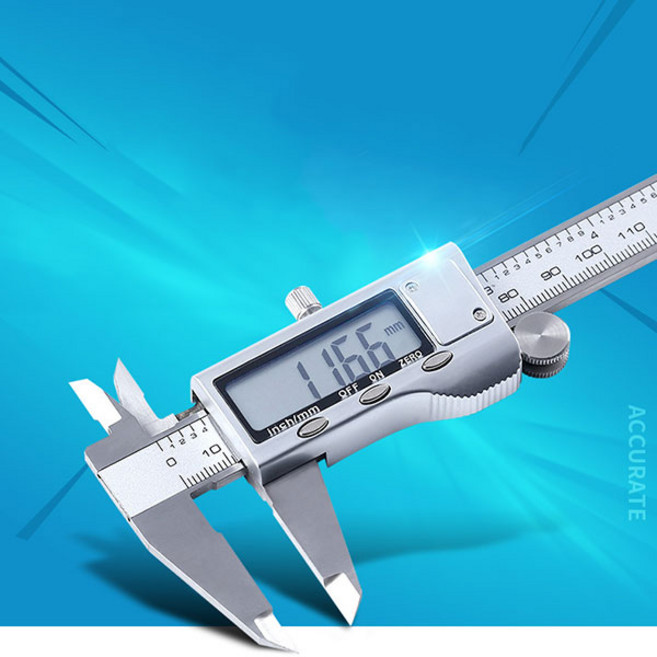 마오르 버니어 디지털 전자 캘리퍼스 노기스 길이 깊이 측정, 전문가용 스텐캘리퍼스, 1개
