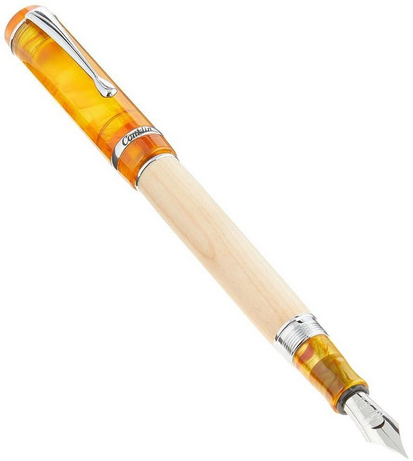 Conklin Duragraph 스페셜 에디션 만년필 보이저 - 초미세 펜촉 독특한 디자인의 정밀 필기구, Extra Fine Nib, Voyager