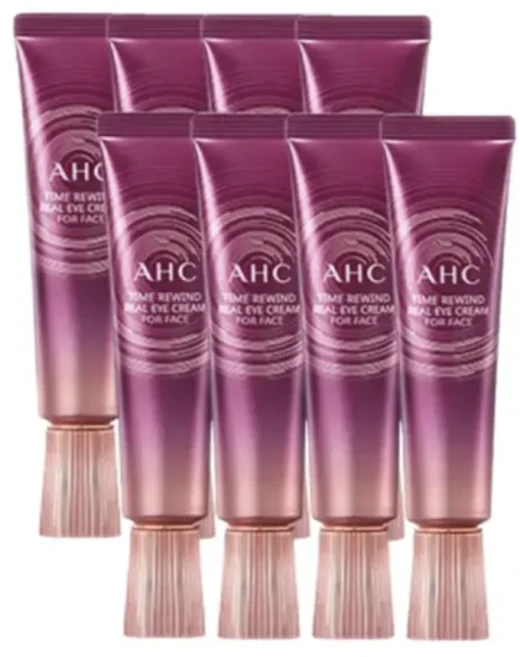 스킨케어 AHC 타임 리와인드 리얼 아이크림 포 페이스 시즌8 30ml x10개(4756203), 8개 - 쿠팡