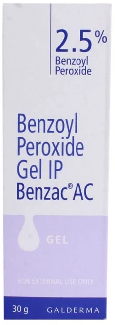 BENZAC AC 2.5% - Tube of 30 g Gel, 1개, 30g - 쿠팡