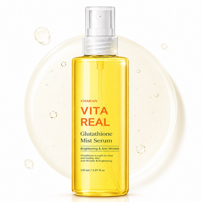 착한팩토리 기미 잡티 주근깨 화이트닝 미백 비타민 글루타치온 미스트 세럼, 150ml, 1개