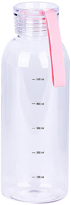 국산 밀크보틀 휴대용 물병 물통 등산 스포츠 에코젠 안심소재 BPA free, 1개, 600ml, 07 핑크600