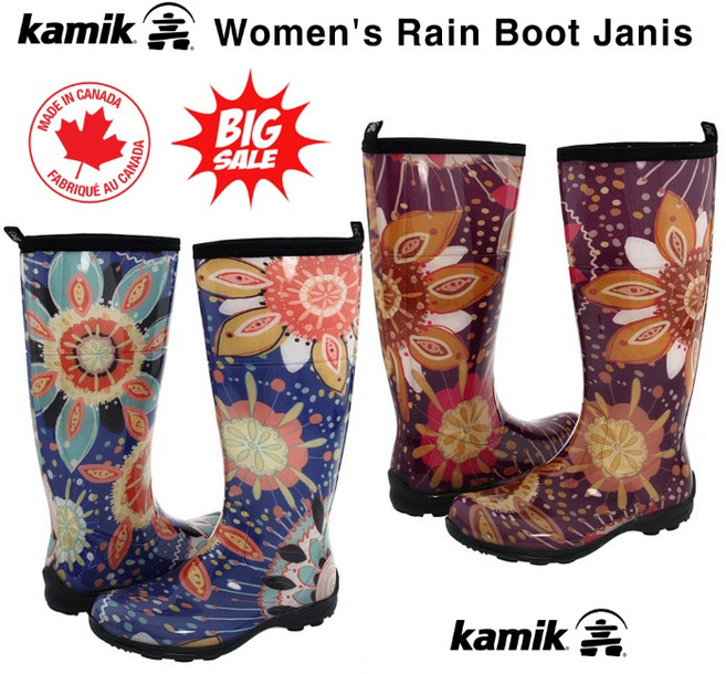 카믹 제니스 레인부츠 여성용 패션장화 캠핑 등산