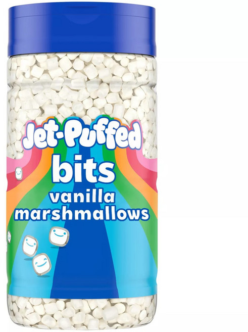 크래프트 제트-퍼프드 작은 마시멜로우 Jet-Puffed Bits Vanilla Marshmallows 3oz, 3개, 85g