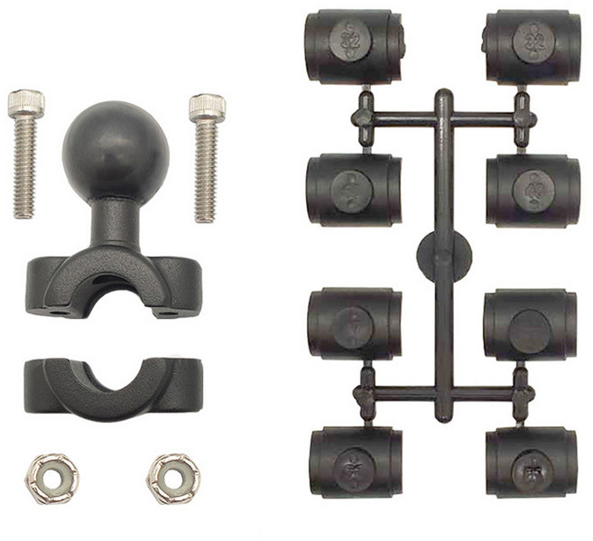 발통마켓 베스파 백미러 브라켓 호환용 마운트 볼베이스 오토바이, 베스파백미러마운트