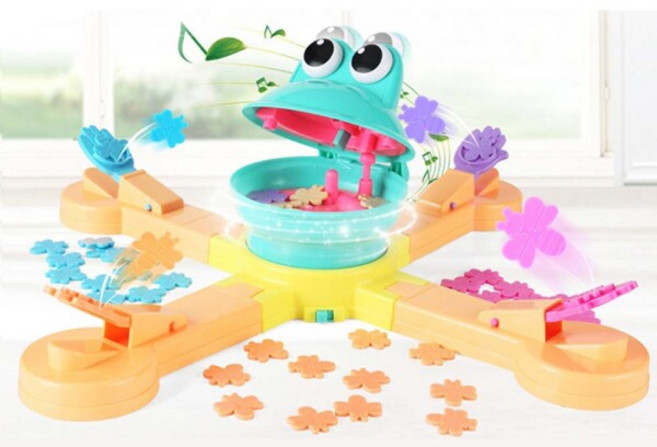 빙글빙글 개구리 먹이주기 보드게임 b334, 1개, 단품