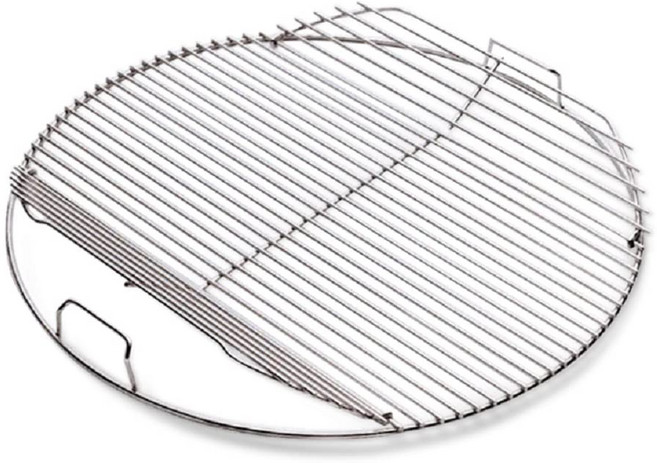 웨버(Weber) 바베큐 쿡탑 BBQ 그릴 57 cm조리용 구이망 숯 캠프 10-12인용 [일본 정규품] 7437, 1개