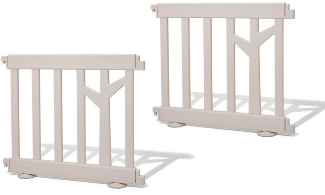 아이팜 아이팜 버치 베이비룸 740 2P 안전가드 울타리, 버치베이지, 1세트, 버치베이지