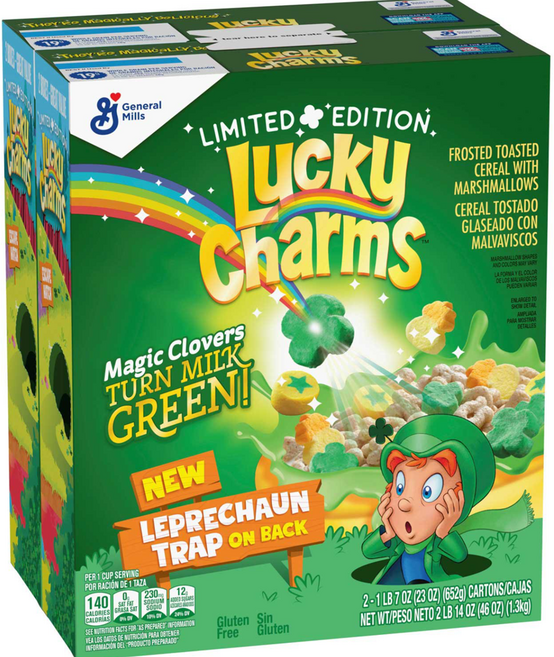 제너럴밀스 럭키 참 마시멜로 글루텐프리 코스트코 시리얼 1.4kg 대용량, 1.3kg, 1개