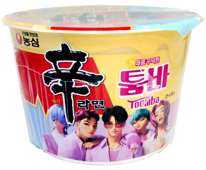 농심 신라면 툼바 큰사발 113g 8개