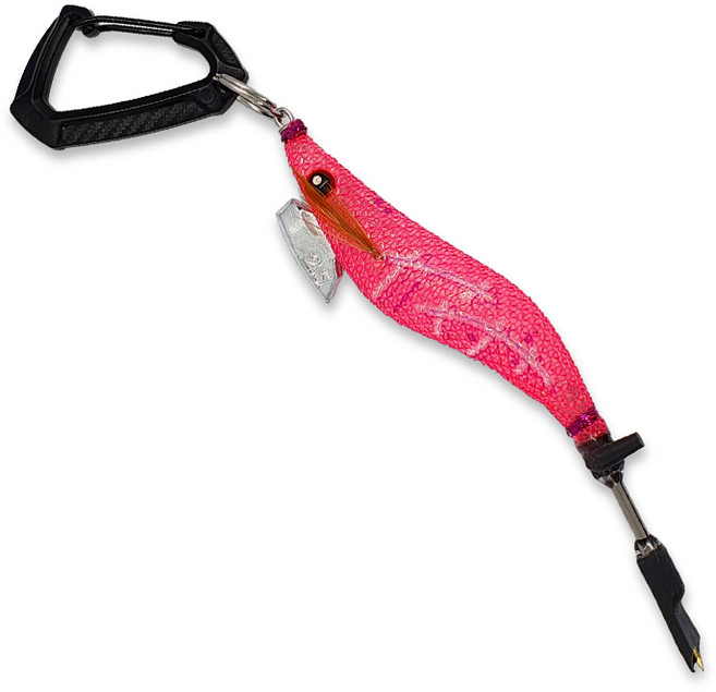 국산 어복에기 오징어피빼기 시메칼 이카시메 낚시칼, 컬러풀, 1개, 핑크