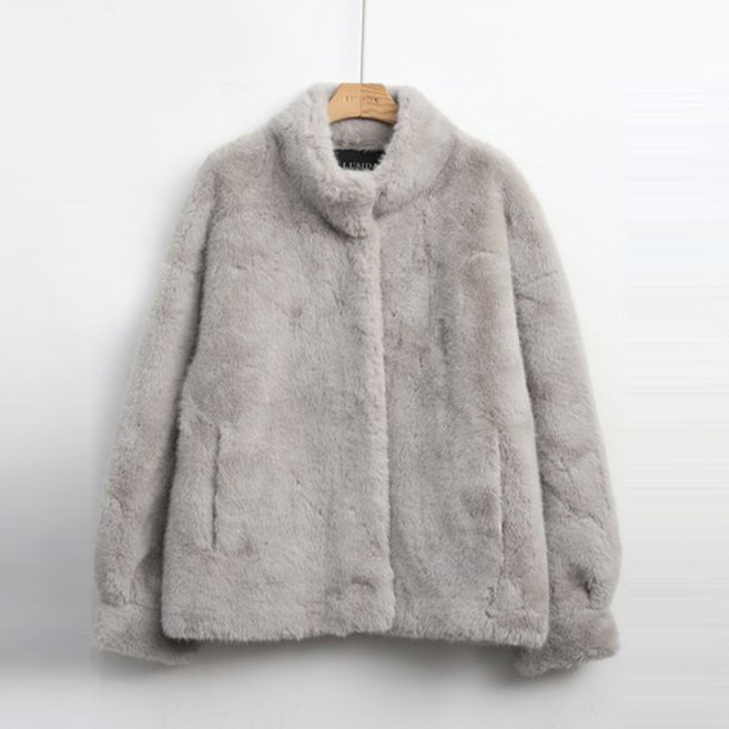 [루시다] 엘리 벨루나 밍크퍼 자켓
