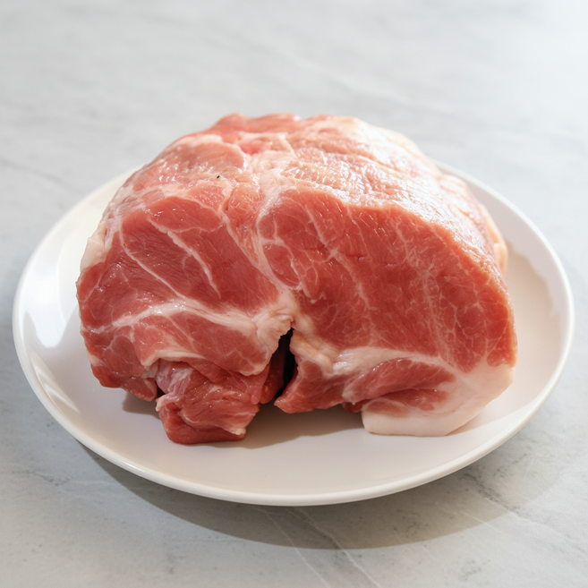 행복한돈 국내산 냉장 돼지고기 한돈 500g, 2-2 목살 보쌈용 500g, 1개