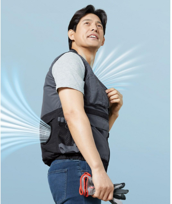 지벤 ZB-V2422 선풍기 조끼 단품 +얼음팩 / 선풍기 배터리 개별 구매 / 지벤 선풍기조끼