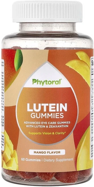 Phytoral 루테인 구미젤리 망고 구미젤리 60개 PHT-77096, 1개 - 쿠팡