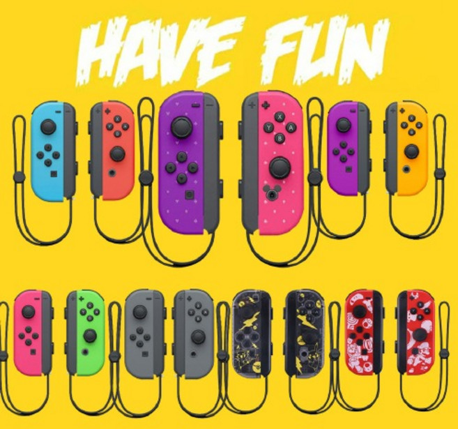 닌텐도 스위치 조이콘, 22. 블랙 포켓몬 에디션, 1개