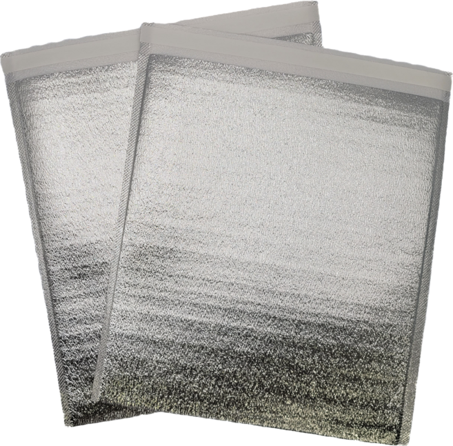 은박 보냉 단열 보온 접착 팩 백 피자전용 3종 100장